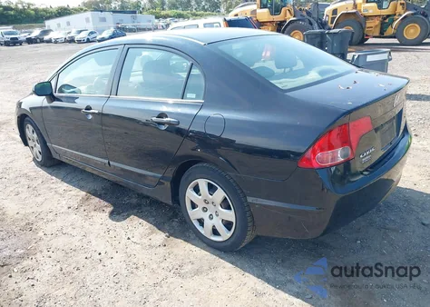 2007 Honda Civic Lx из США, поврежденный, VIN 2HGFA16527H316426